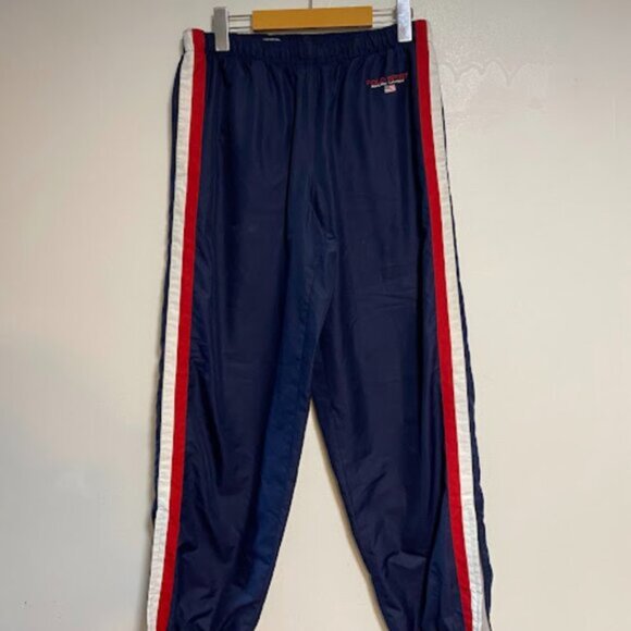 Polo Sport Ralph Lauren Navy Blue Red Women's Track Pants Size M - Picture 3 of 13